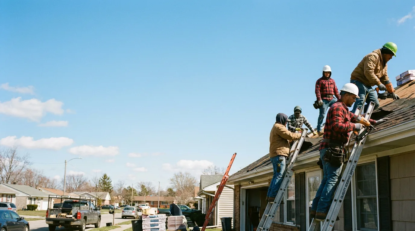 Roofing in Wingate, TX near me